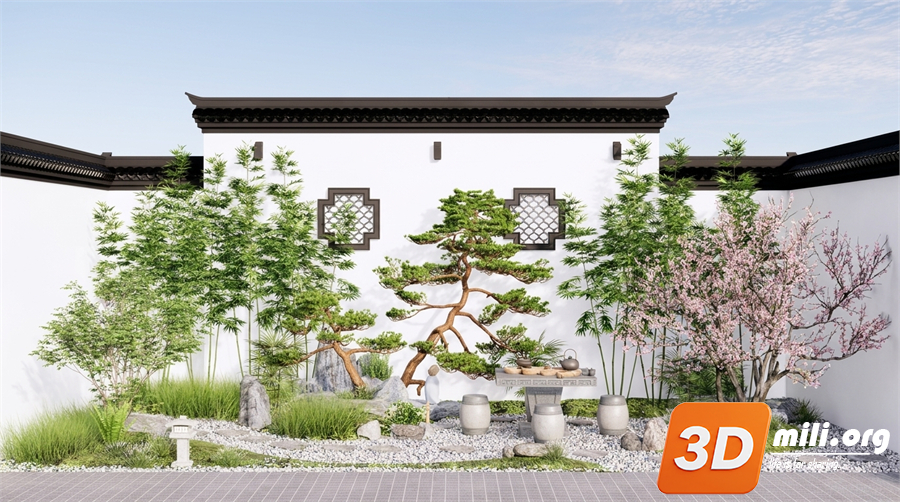 Mini Garden Skp Files 